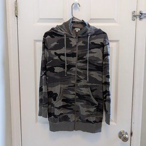 Splendid Women's Camo Zip Up Hoodie - Size S